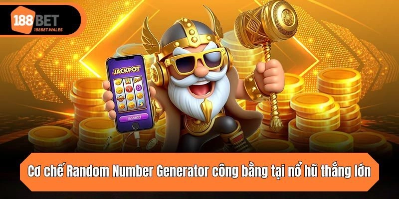 Cơ chế Random Number Generator công bằng tại nổ hũ thắng lớn